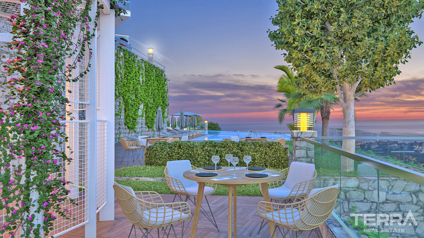 Sea View Apartments in Kargıcak, Alanya with 5-star Hotel Amenities - 65151