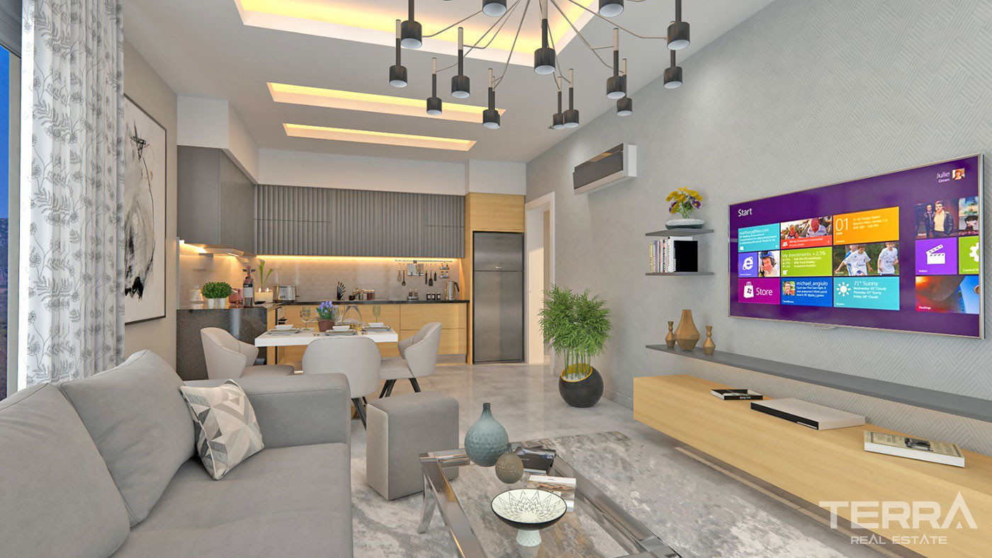 Sea View Apartments in Kargıcak, Alanya with 5-star Hotel Amenities - 65154