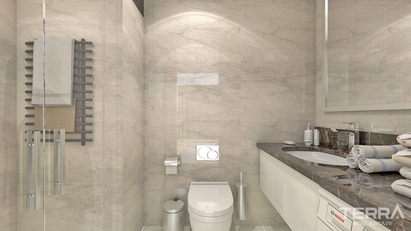 Sea View Apartments in Kargıcak, Alanya with 5-star Hotel Amenities - 65155