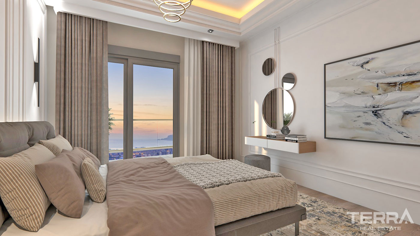 Sea View Apartments in Kargıcak, Alanya with 5-star Hotel Amenities - 65156