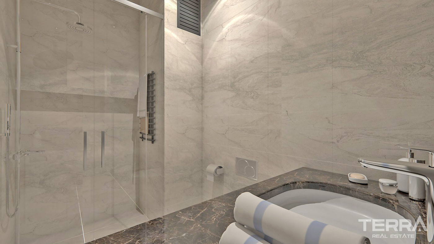 Sea View Apartments in Kargıcak, Alanya with 5-star Hotel Amenities - 65157