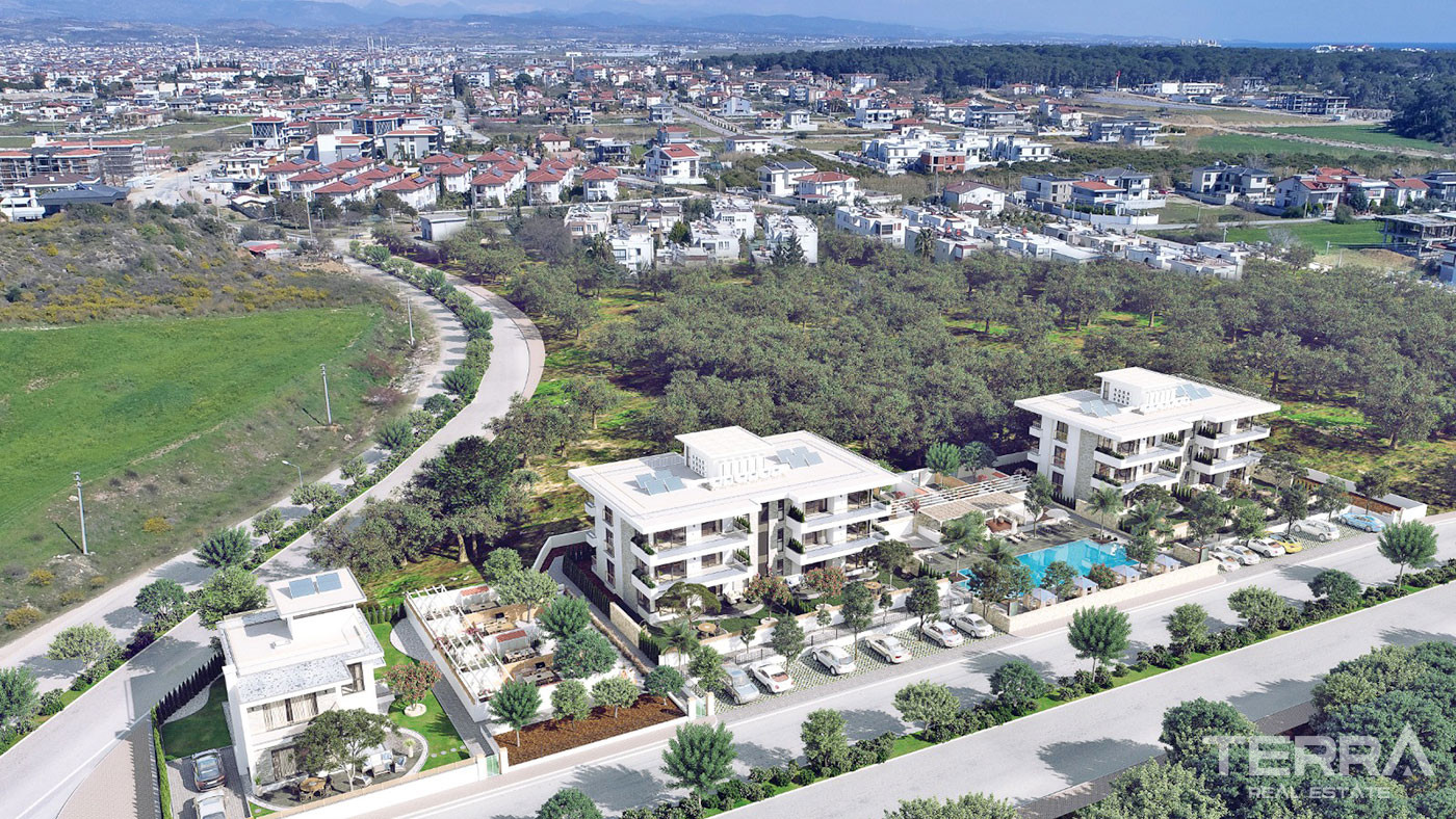 Modernly Designed Apartments in Side with Large Outdoor Pool - 65353
