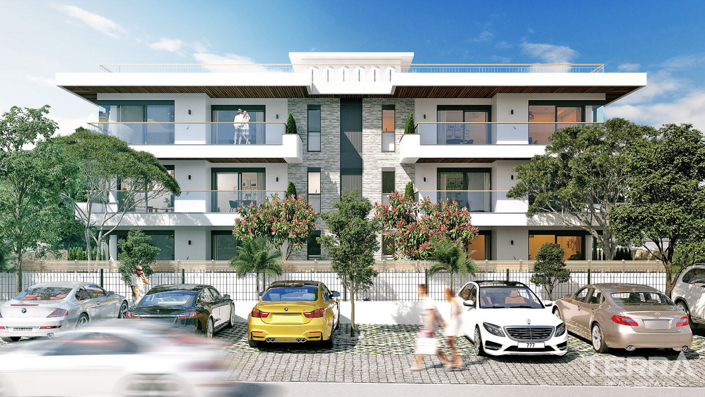 Modernly Designed Apartments in Side with Large Outdoor Pool - 65377