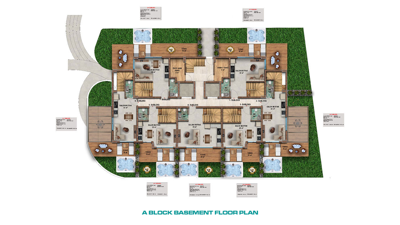Elegantly Designed Flats in Türkler, Alanya with Panoramic Sea View - 65463