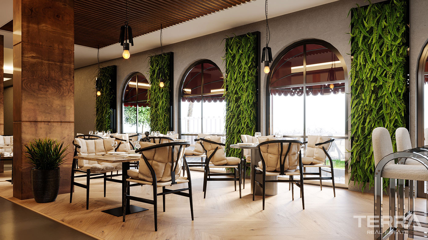 Elegantly Designed Flats in Türkler, Alanya with Panoramic Sea View - 94778