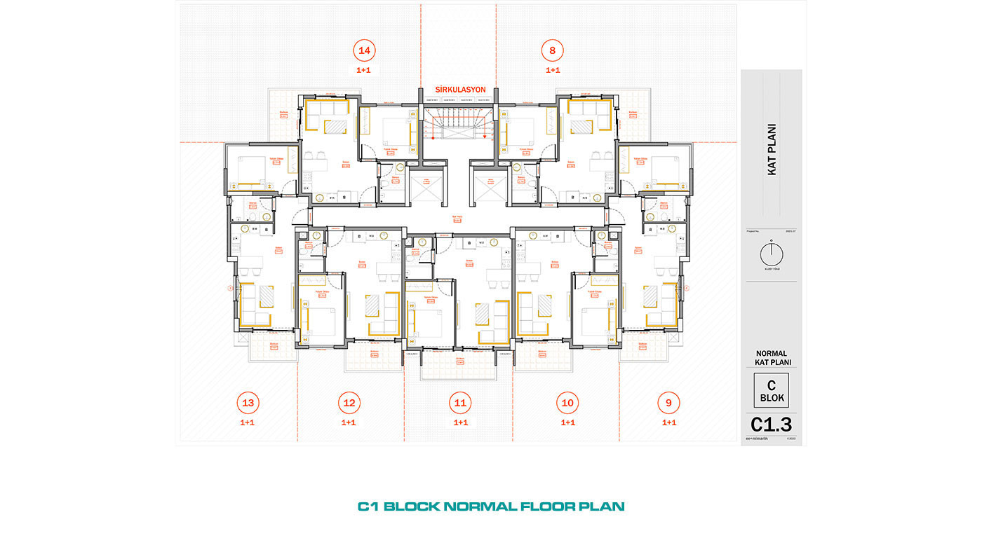 Elegantly Designed Flats in Türkler, Alanya with Panoramic Sea View - 94796