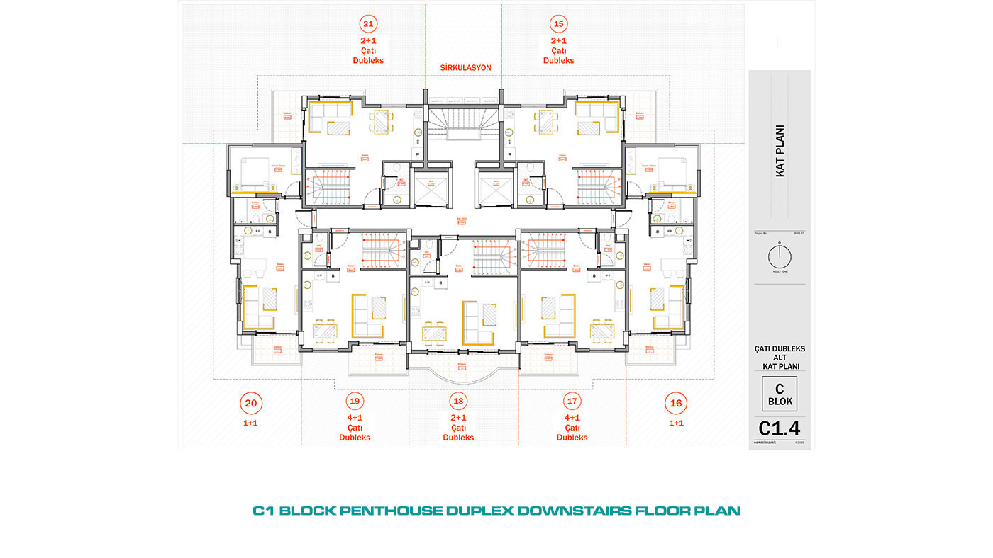 Elegantly Designed Flats in Türkler, Alanya with Panoramic Sea View - 94797
