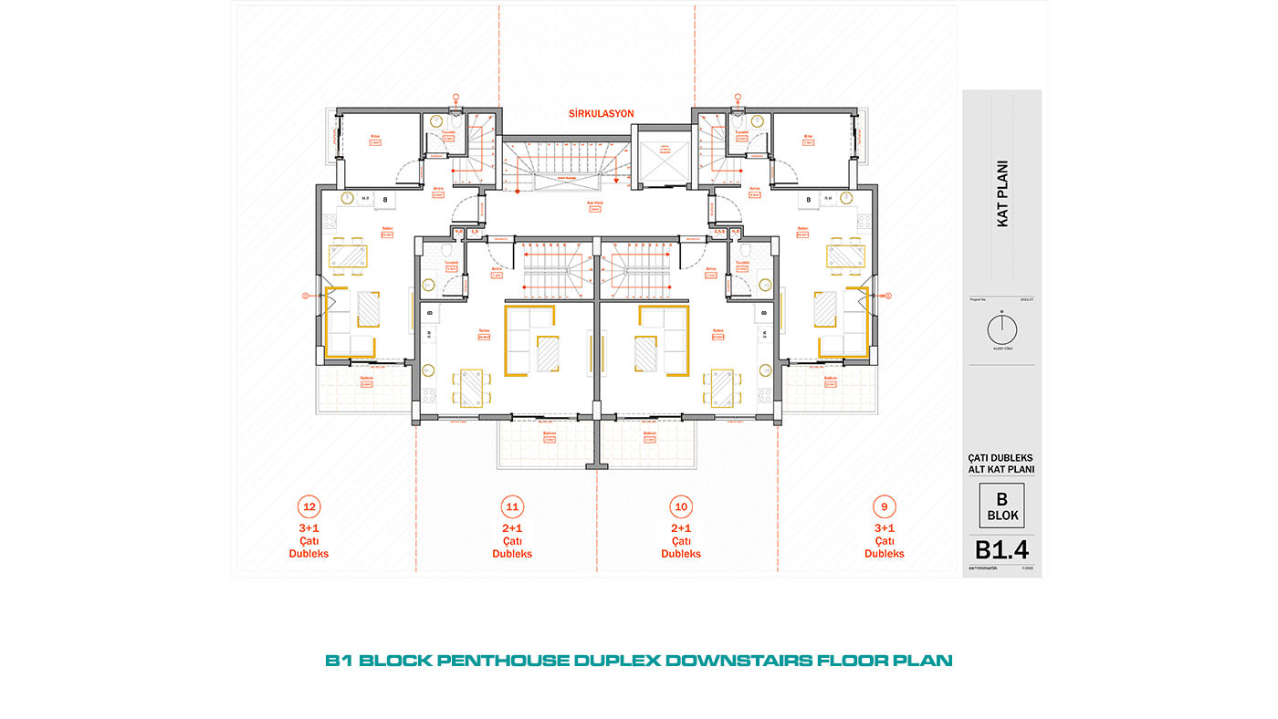 Elegantly Designed Flats in Türkler, Alanya with Panoramic Sea View - 94802