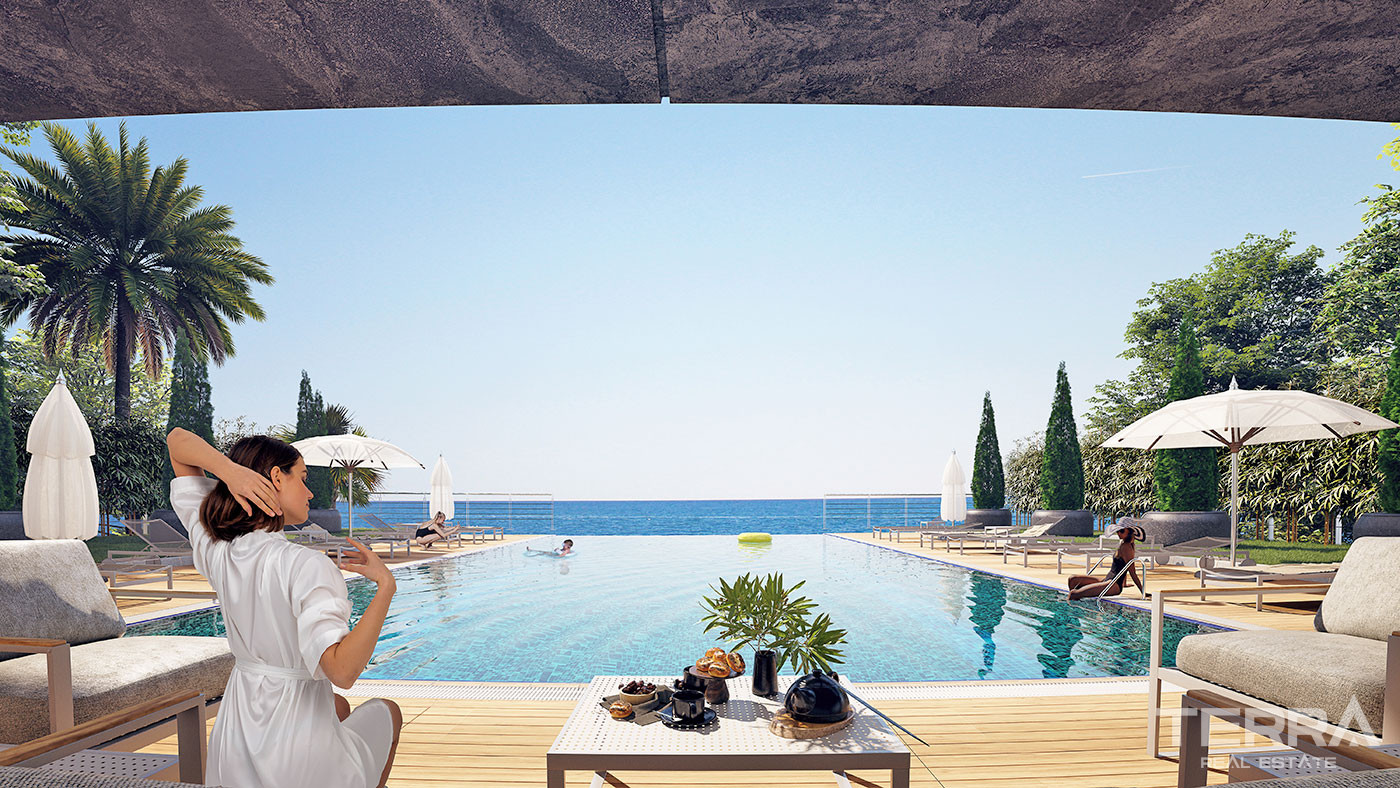 Seafront Apartments in Kargıcak, Alanya within an Exclusive Complex - 65485