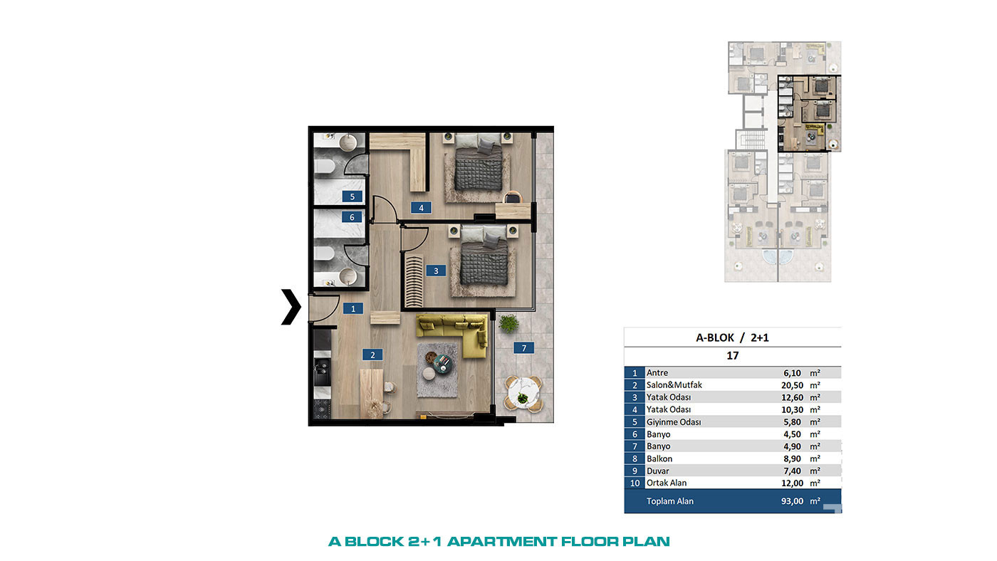 Seafront Apartments in Kargıcak, Alanya within an Exclusive Complex - 65541