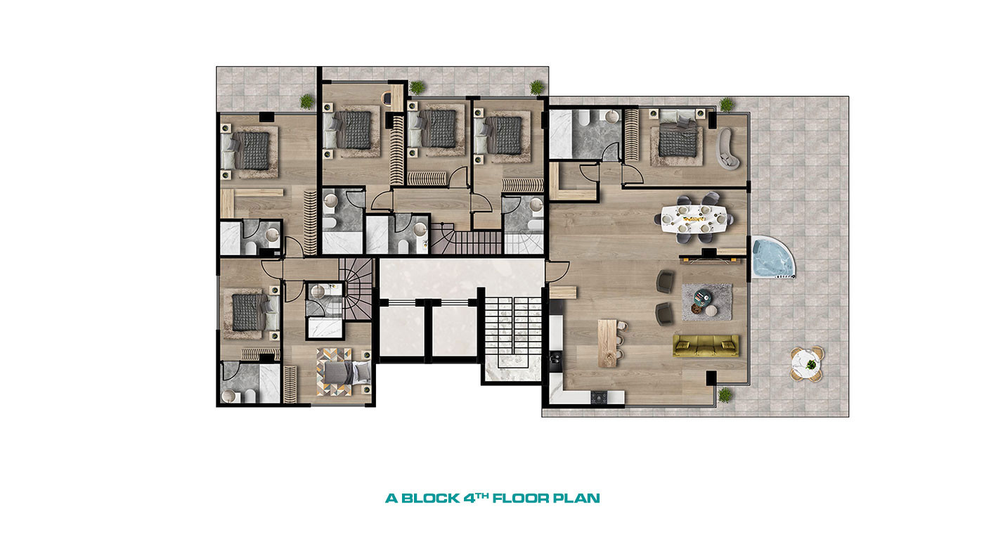 Seafront Apartments in Kargıcak, Alanya within an Exclusive Complex - 65596