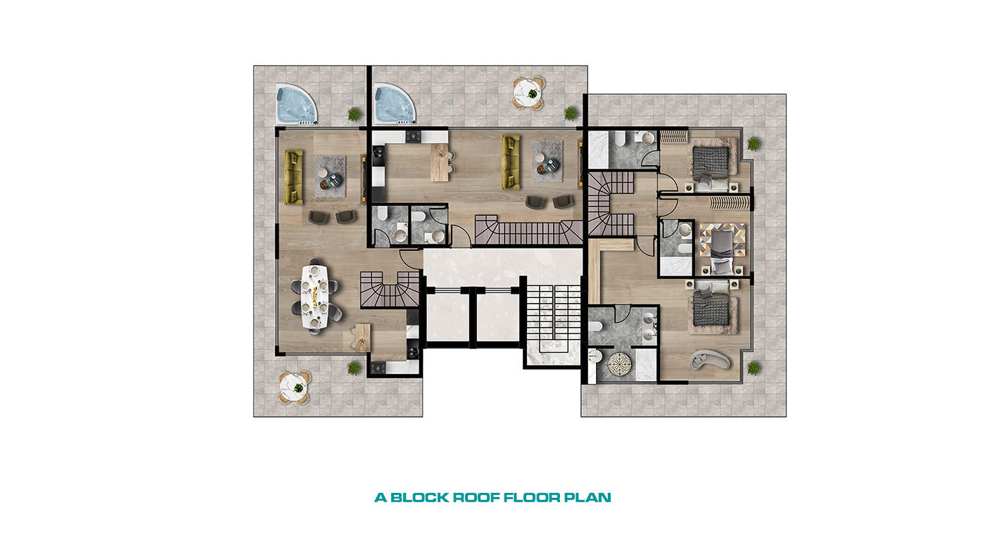 Seafront Apartments in Kargıcak, Alanya within an Exclusive Complex - 65599