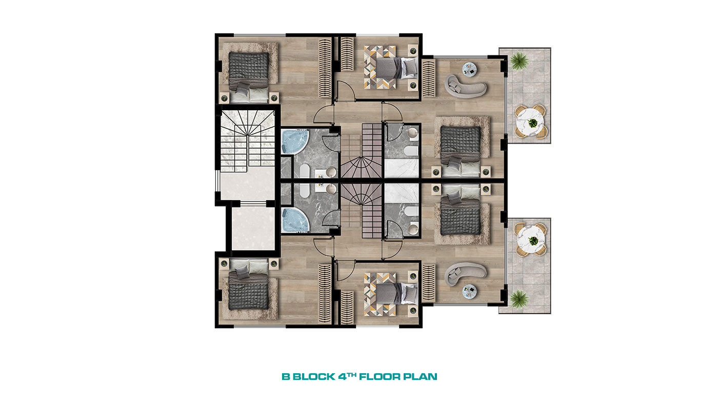 Seafront Apartments in Kargıcak, Alanya within an Exclusive Complex - 65600