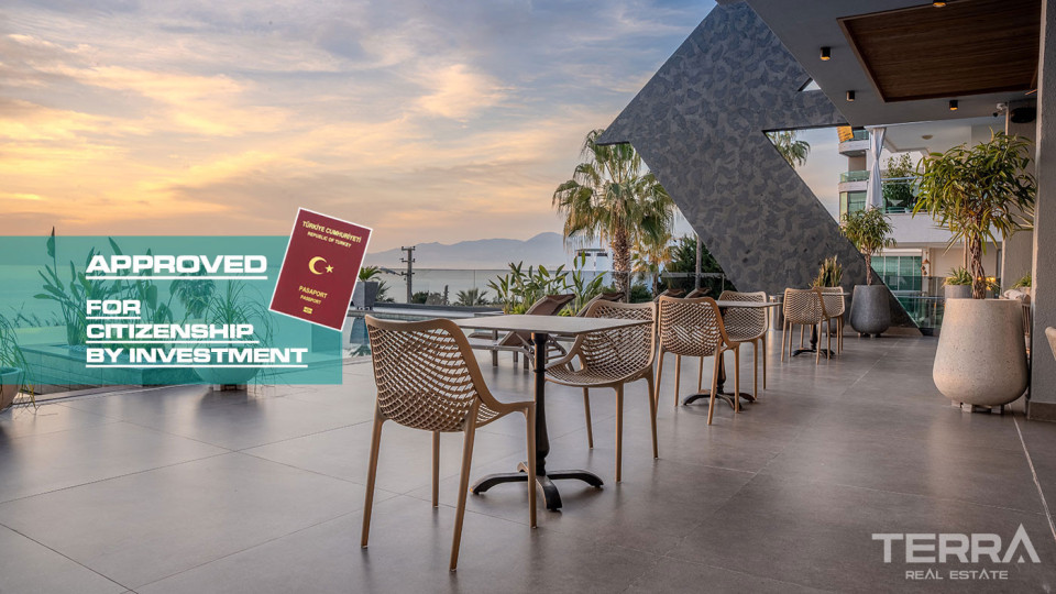 Seafront Apartments in Kargıcak, Alanya within an Exclusive Complex