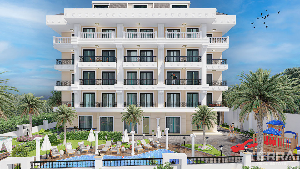 Luxury Alanya Apartments in Kestel with Spacious Living Spaces