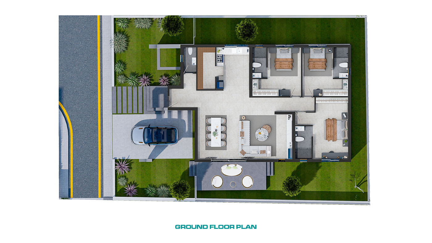 Luxury Villas in Cyprus Close to the Beach and Airport - 66052