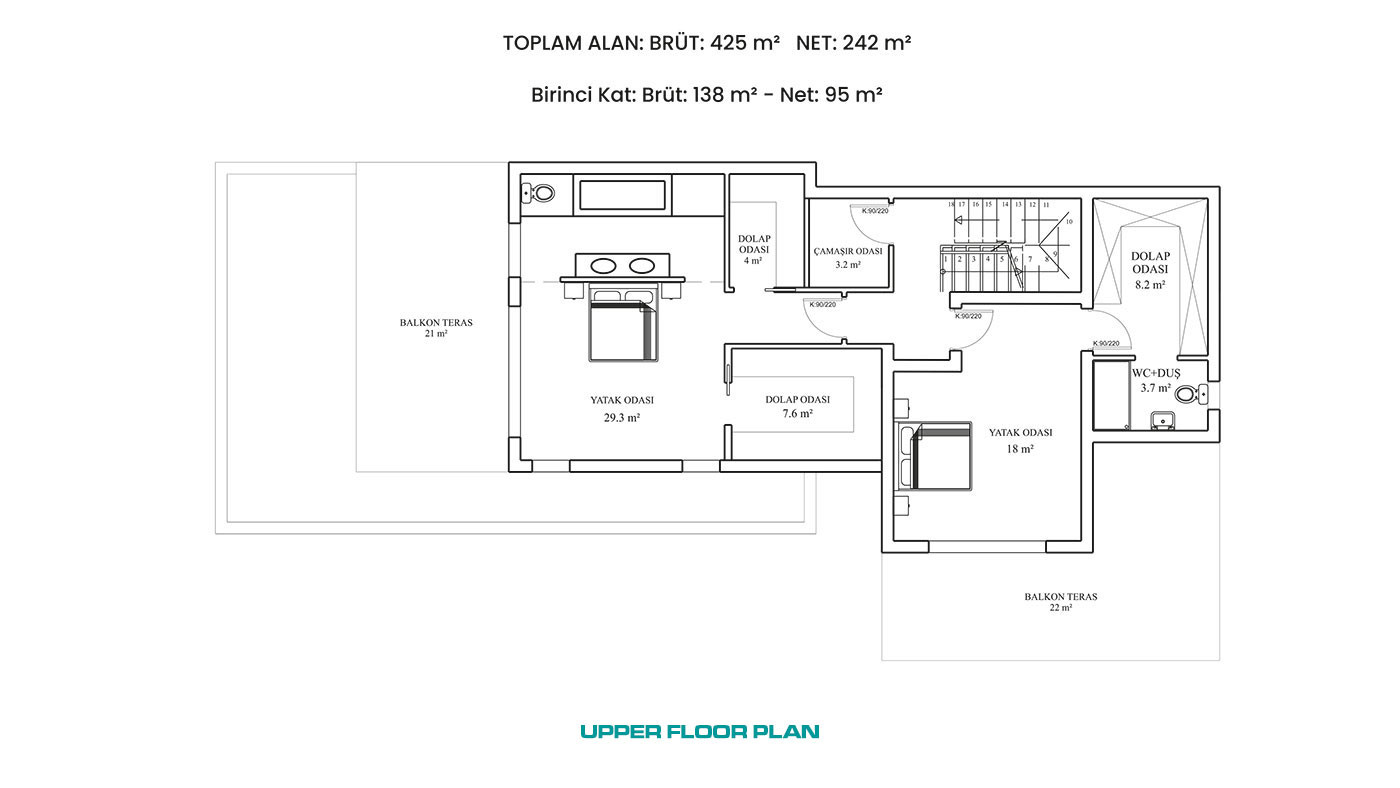 Luxury Villas in Cyprus Close to the Beach and Airport - 66053
