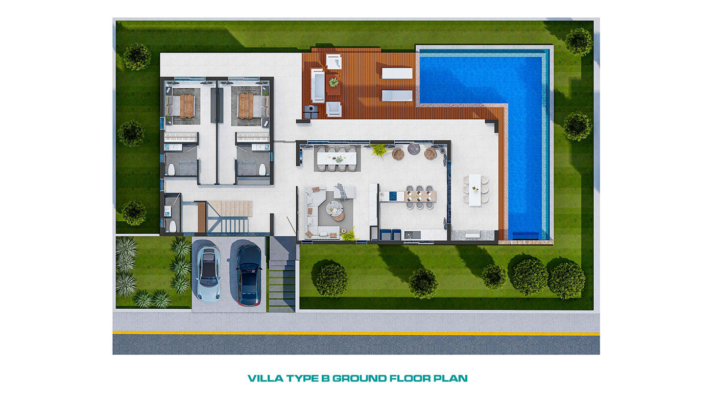 Luxury Villas in Cyprus Close to the Beach and Airport - 66063