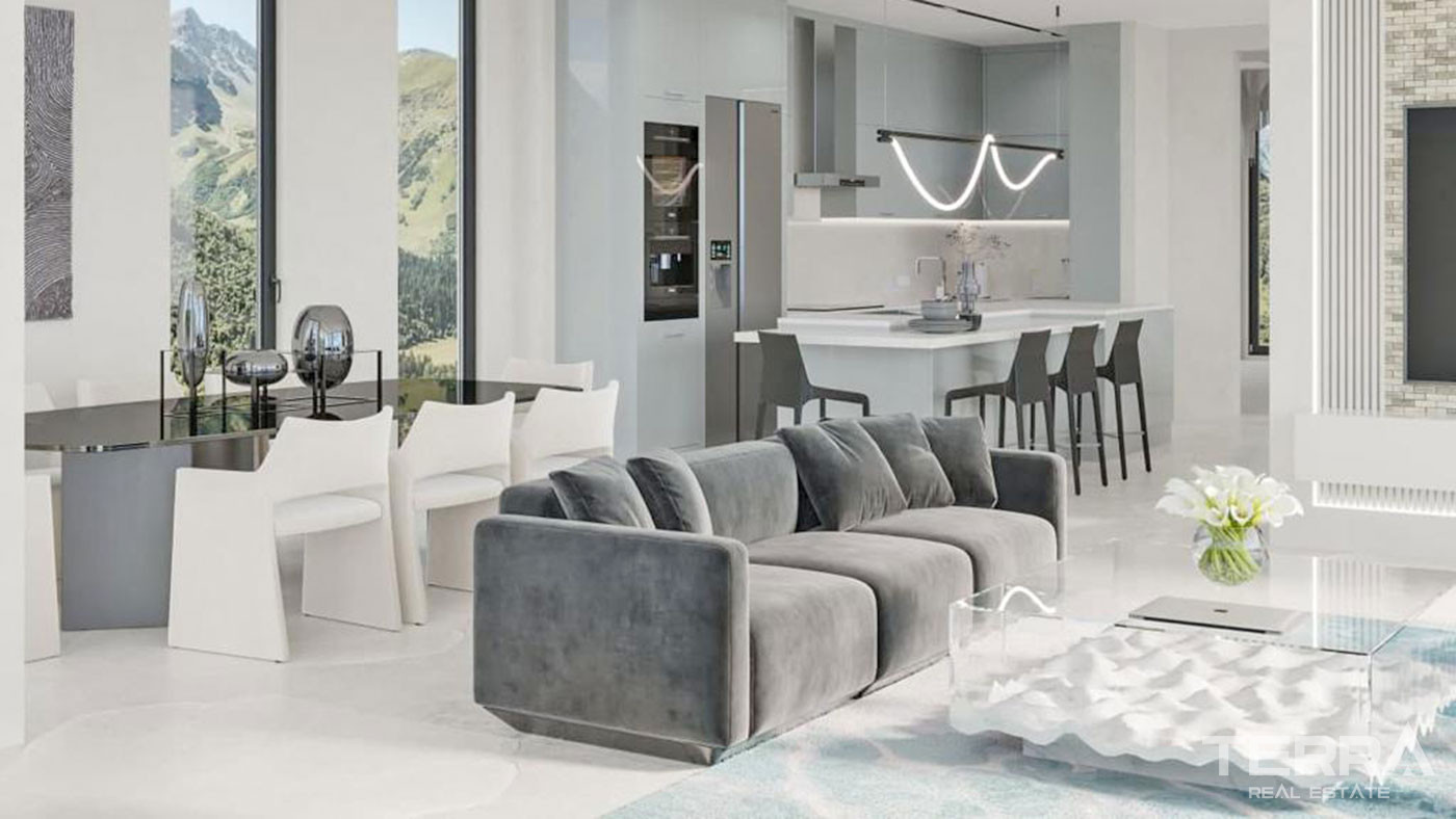 Panoramic Sea View Villa in Bektaş, Alanya with Private Infinity Pool - 66160