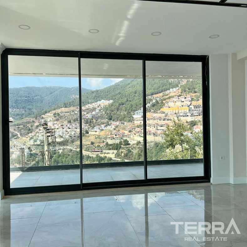 Panoramic Sea View Villa in Bektaş, Alanya with Private Infinity Pool - 75079