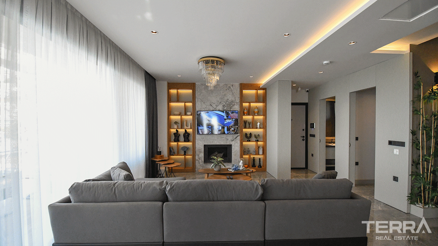 Luxury Design Private Villas in Kargıcak, Alanya with Sea View - 97870