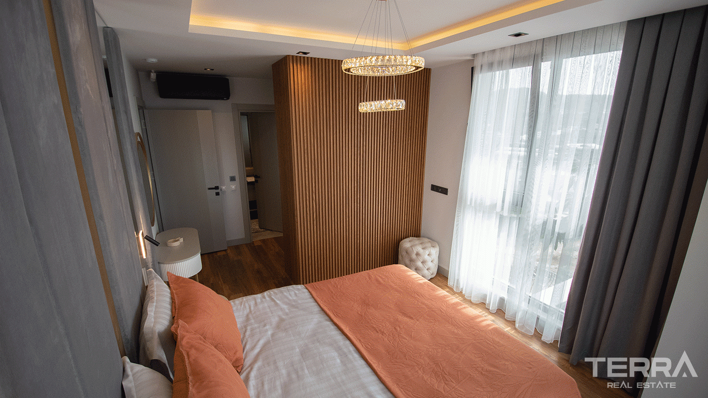 Luxury Design Private Villas in Kargıcak, Alanya with Sea View - 97885