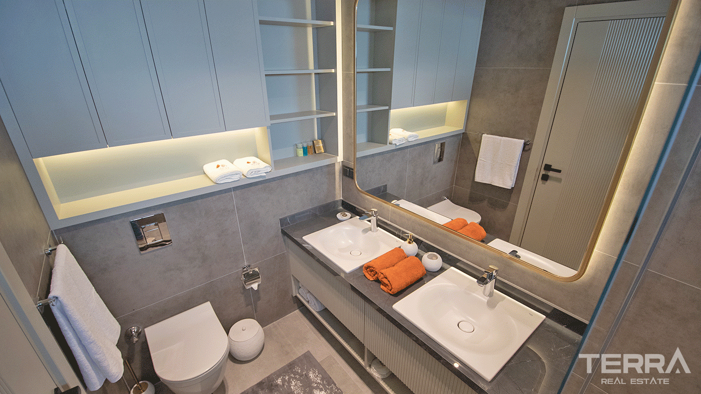 Luxury Design Private Villas in Kargıcak, Alanya with Sea View - 97886