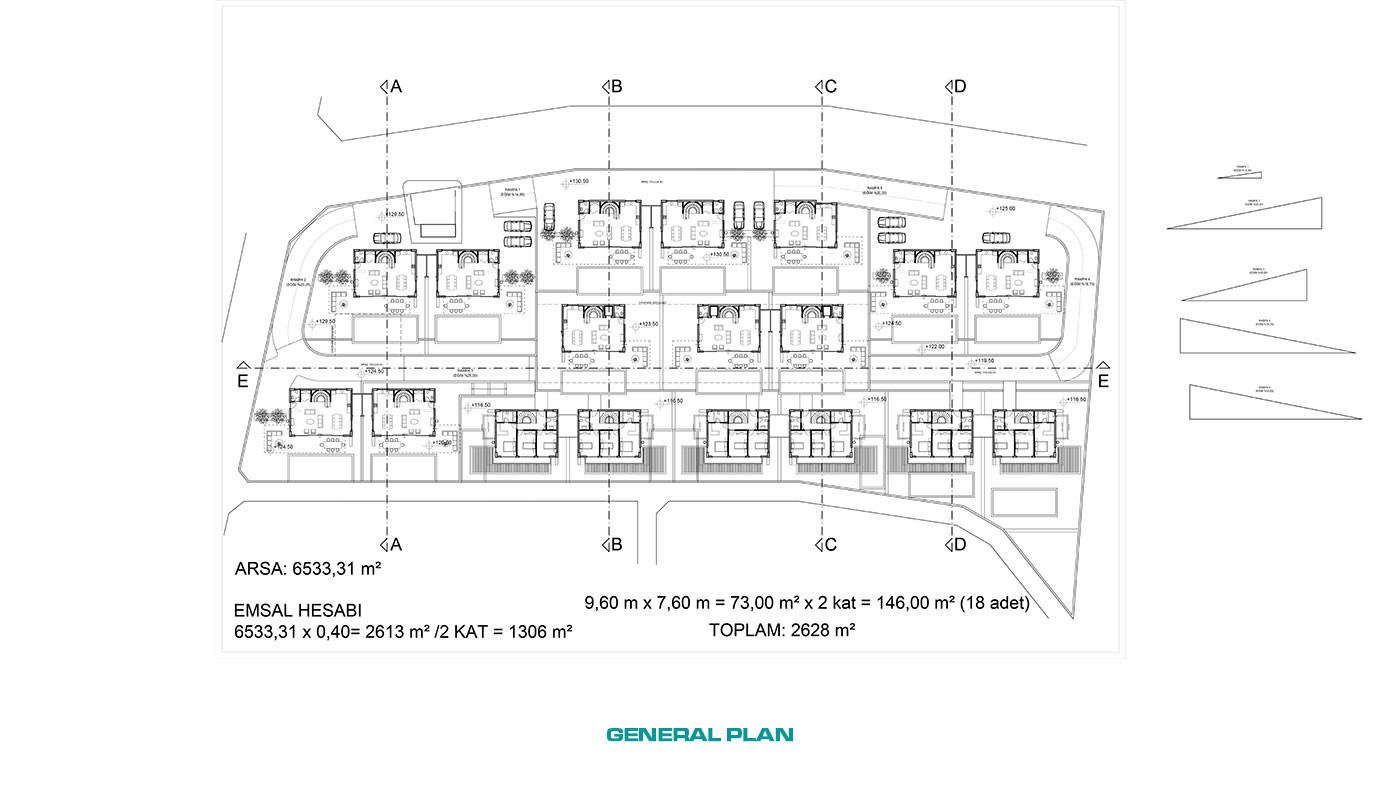 Luxury Design Private Villas in Kargıcak, Alanya with Sea View - 66215