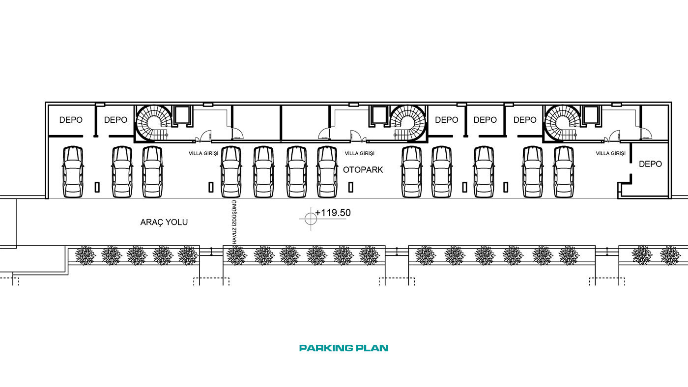 Luxury Design Private Villas in Kargıcak, Alanya with Sea View - 66214
