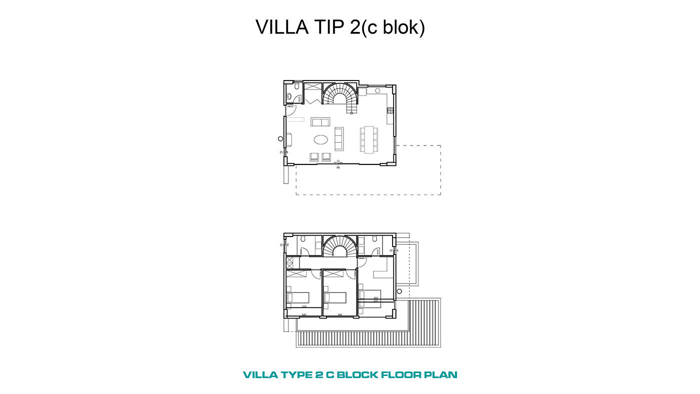 Luxury Design Private Villas in Kargıcak, Alanya with Sea View - 66217