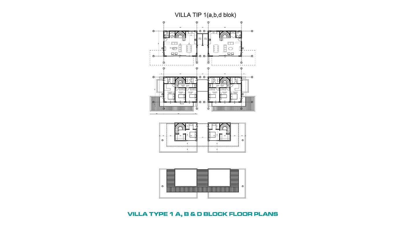 Luxury Design Private Villas in Kargıcak, Alanya with Sea View - 66216