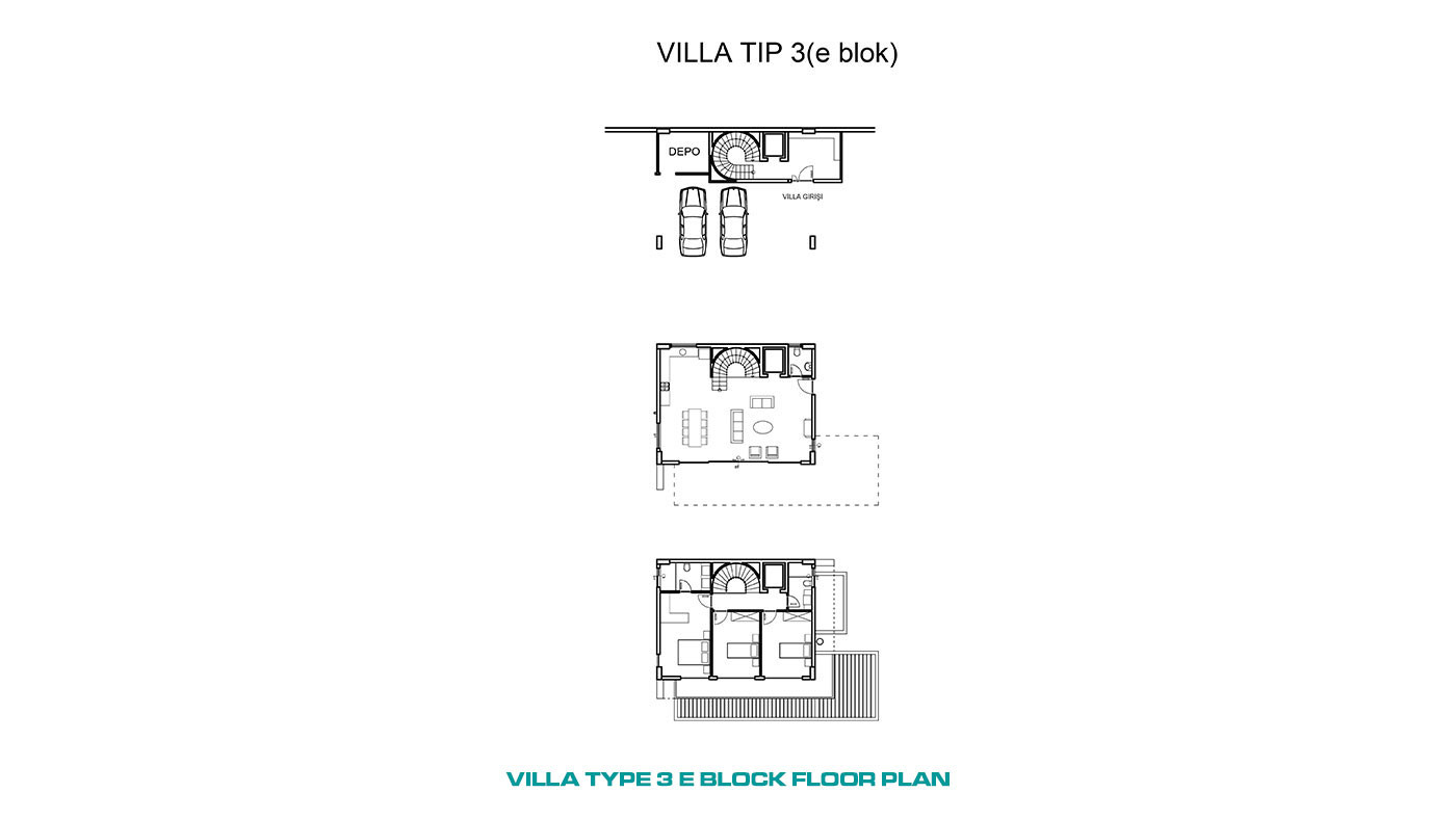 Luxury Design Private Villas in Kargıcak, Alanya with Sea View - 66218