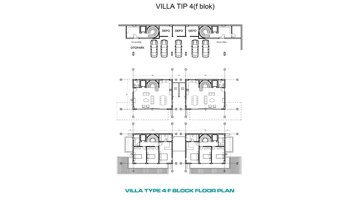 Luxury Design Private Villas in Kargıcak, Alanya with Sea View - 66219