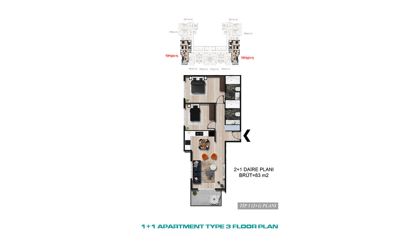 Brand New Luxury Alanya Apartments Close to the Beach in Avsallar - 66248