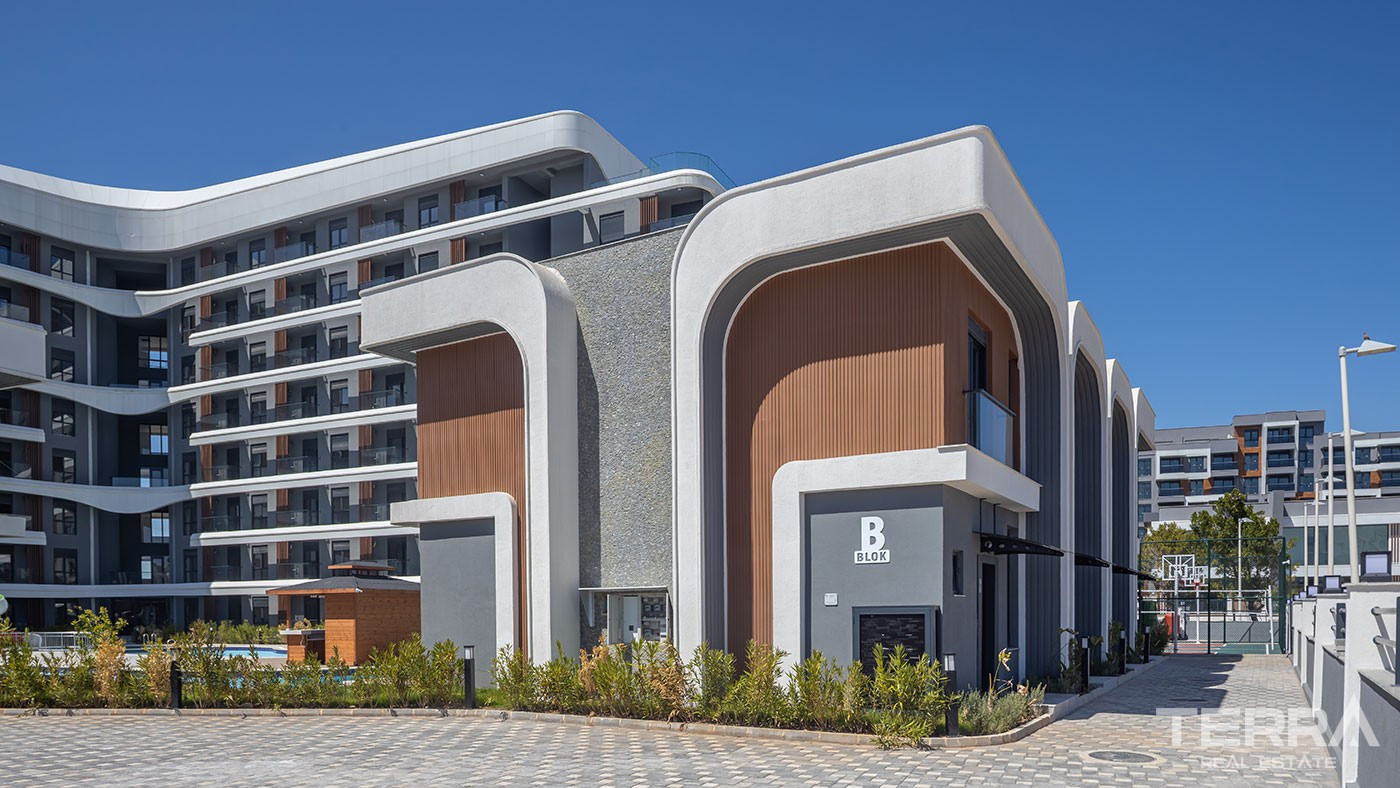 1 Bedroom Apartments with 5 Star Hotel Concept in Antalya, Altıntaş - 104356