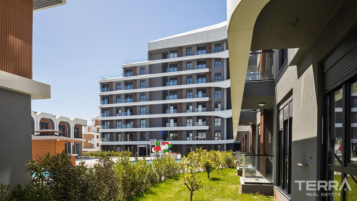 1 Bedroom Apartments with 5 Star Hotel Concept in Antalya, Altıntaş - 104359