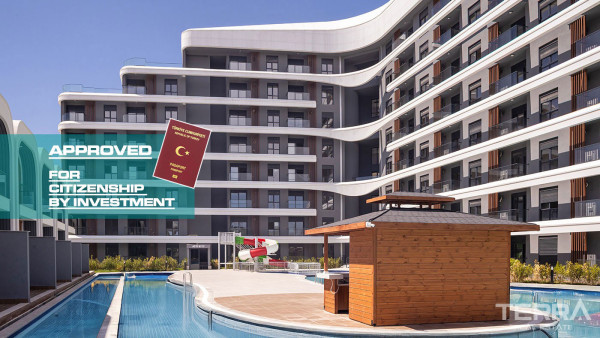 1 Bedroom Apartments with 5 Star Hotel Concept in Antalya, Altıntaş