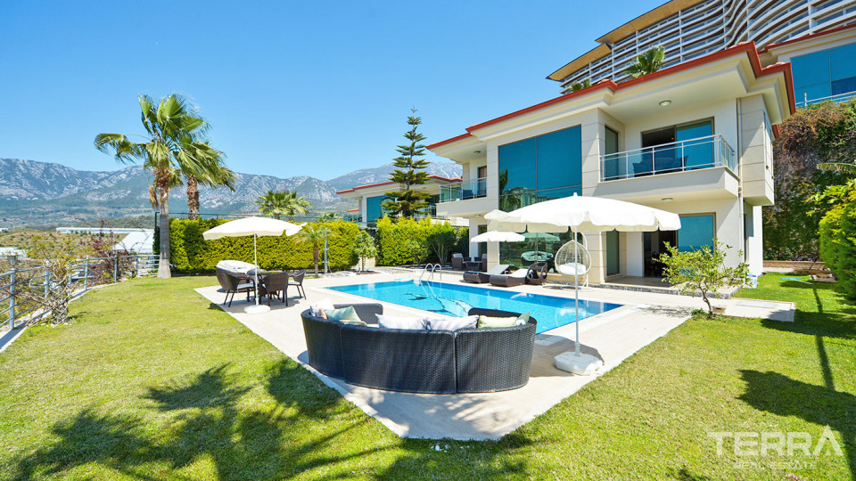 Fully Furnished Villa with Private Pool in Alanya, Kargıcak