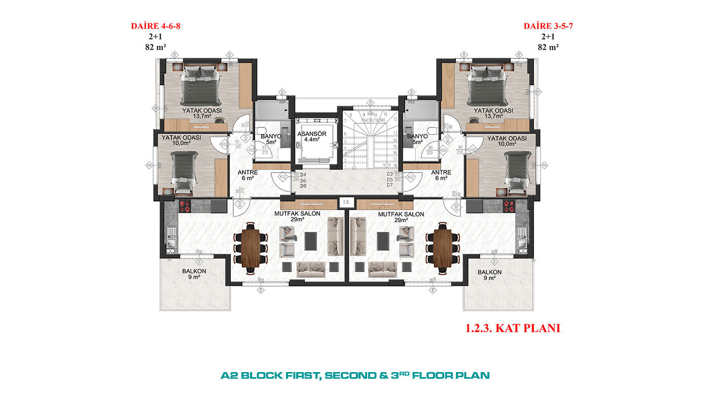 Investment Apartments in Luxury Complex with Swimming Pool - 66762