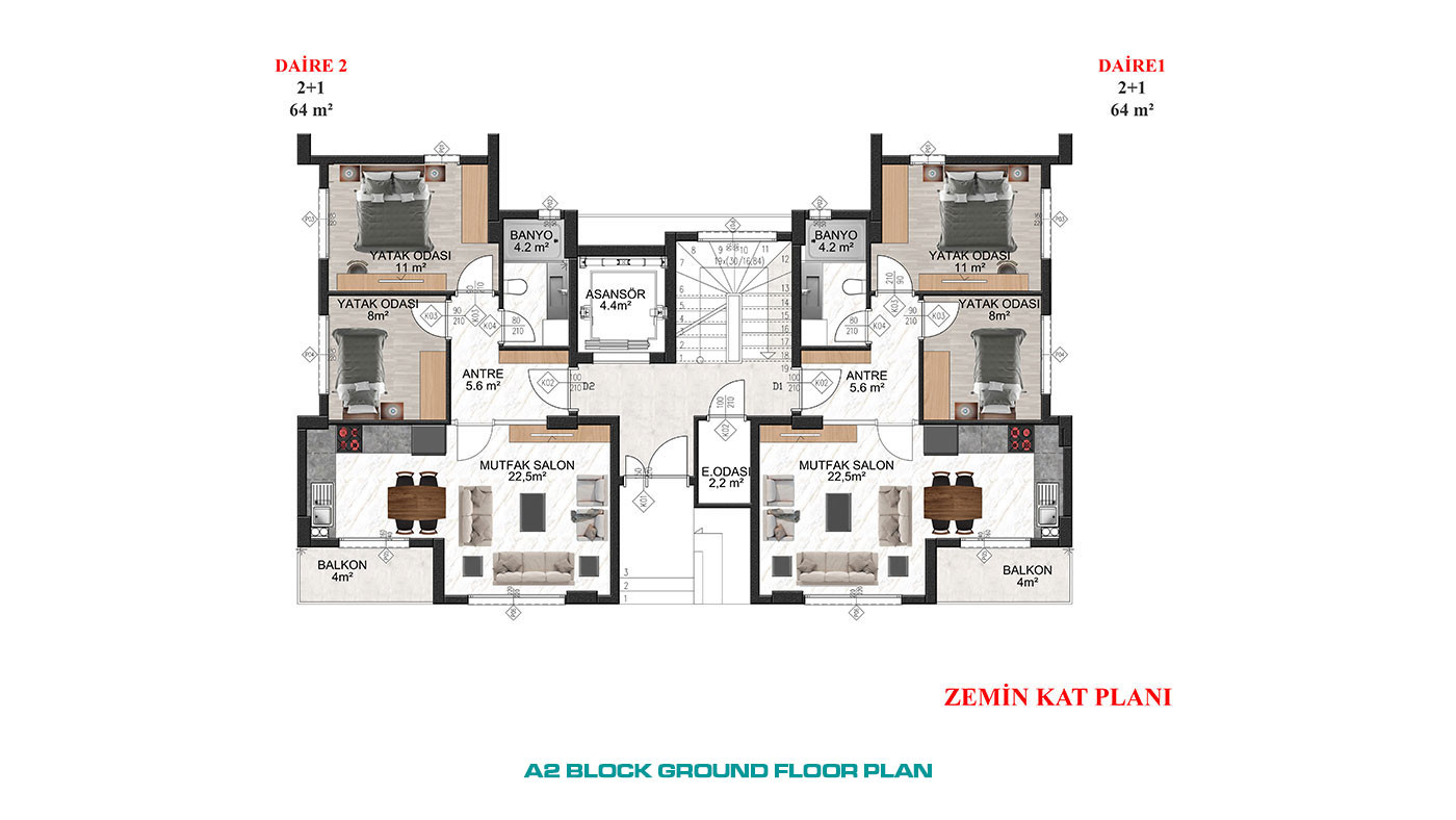 Investment Apartments in Luxury Complex with Swimming Pool - 66765