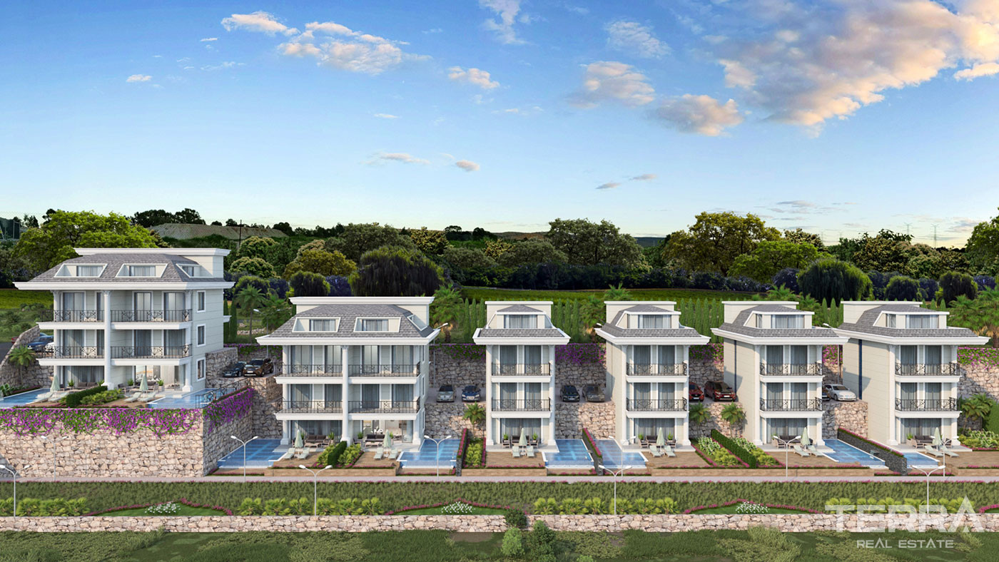 Luxurious Villas with Panoramic Views and Spacious Interiors in Alanya - 94617
