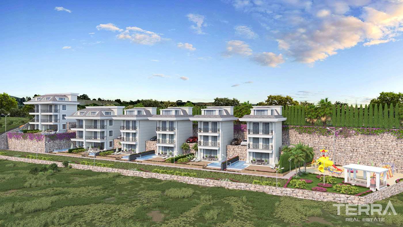 Luxurious Villas with Panoramic Views and Spacious Interiors in Alanya - 94622