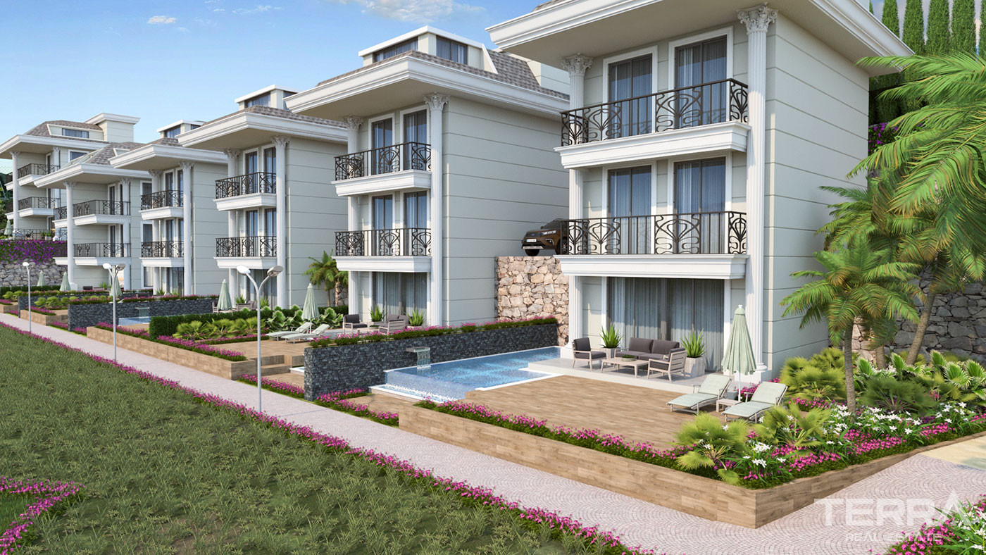 Luxurious Villas with Panoramic Views and Spacious Interiors in Alanya - 94624