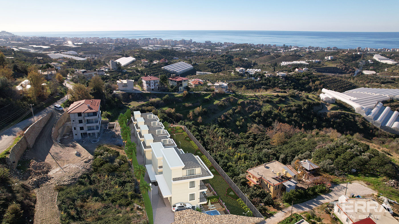 Luxurious Villas with Panoramic Views and Spacious Interiors in Alanya - 94625