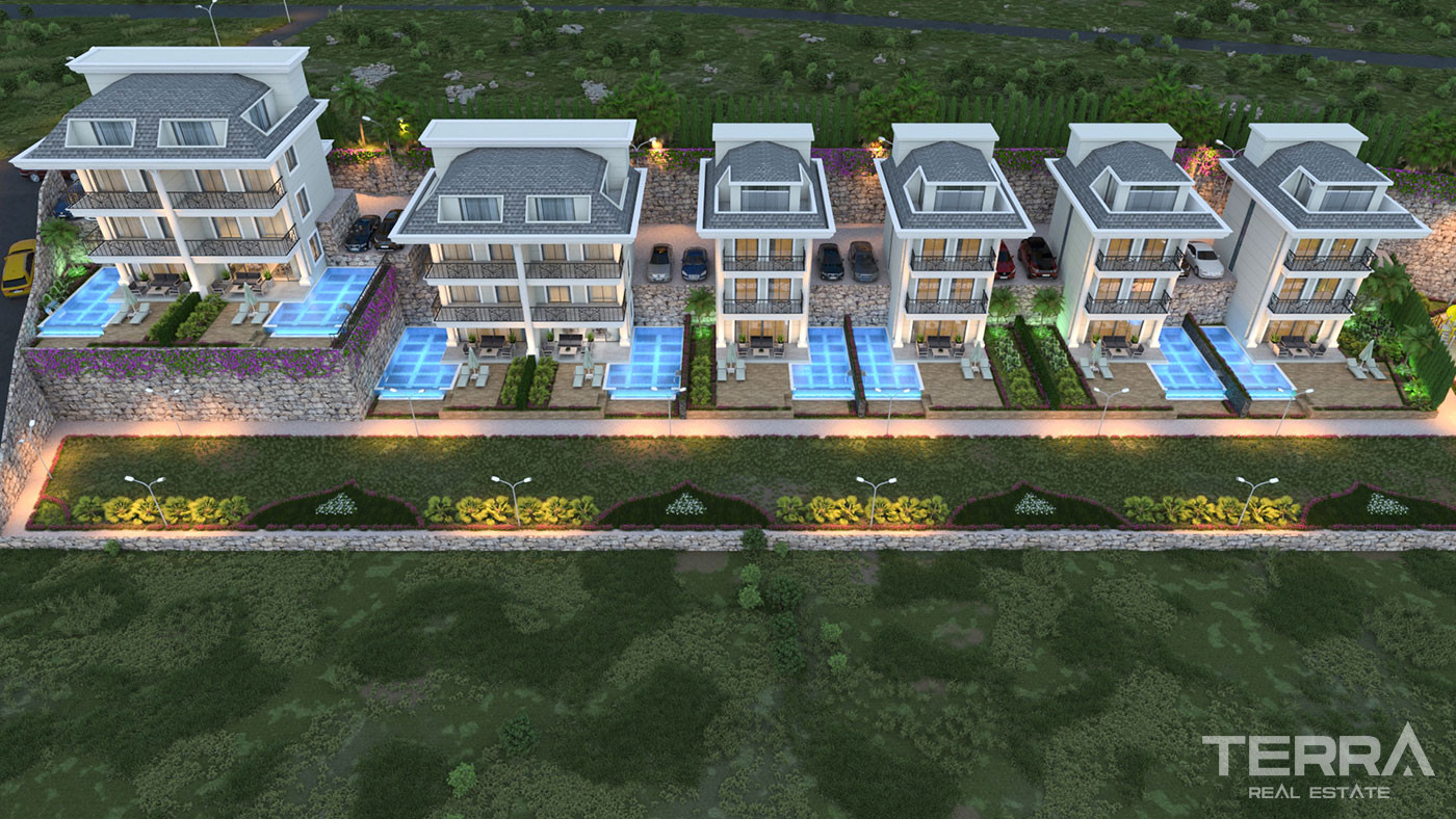 Luxurious Villas with Panoramic Views and Spacious Interiors in Alanya - 94627