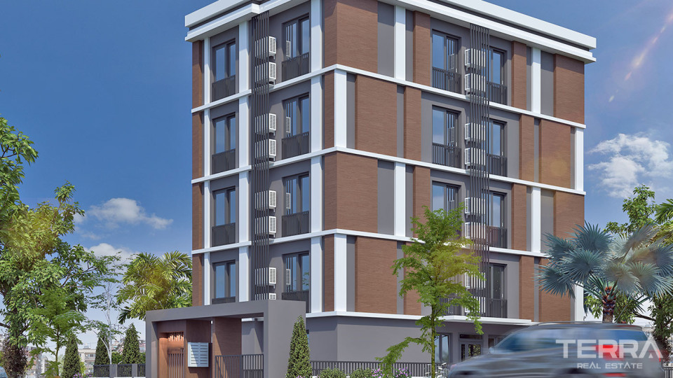 Brand New Central Apartments Suitable for Investment in Antalya