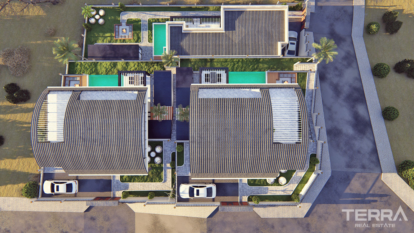Luxury Villas with Private Pool in Alanya, Bektaş - 67125