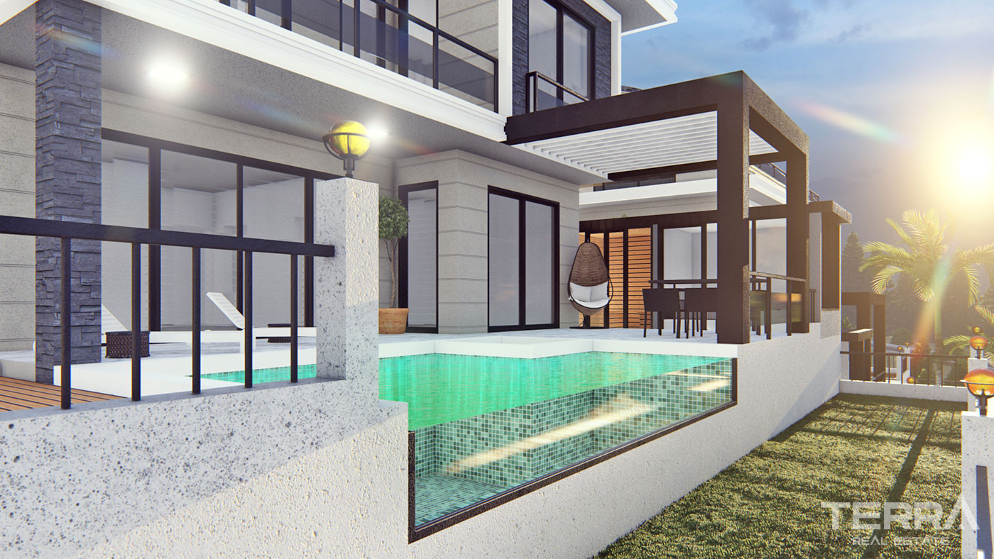 Luxury Villas with Private Pool in Alanya, Bektaş - 67143
