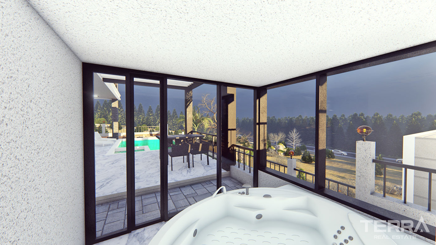 Luxury Villas with Private Pool in Alanya, Bektaş - 67158
