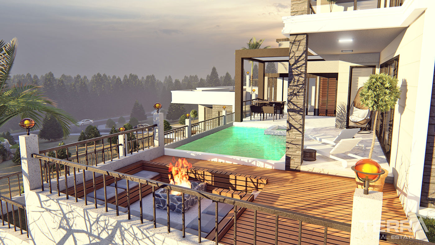 Luxury Villas with Private Pool in Alanya, Bektaş - 67160